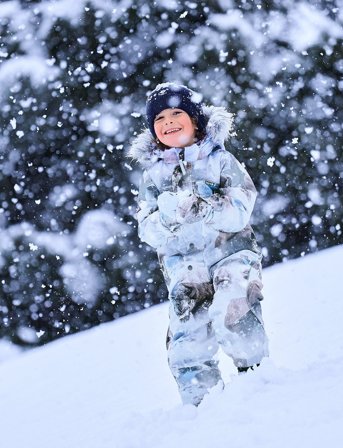 Molo Polaris Fur - Blue - 86