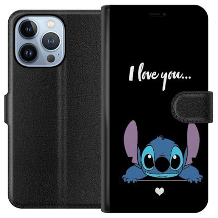 Apple iPhone 13 Pro Lommeboketui Stitch Jeg Elsker Deg