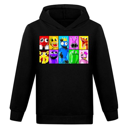 ROBLOX Rainbow Friends Hoodie Toppar Barn Huvtröja Present