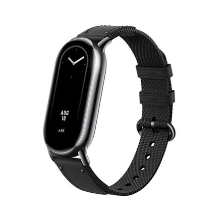 Klockarmband Vattentätt Silikonarmband Hållbart Snyggt Ersättningsarmband för Xiaomi Smart Band 8[qb]