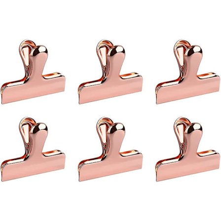 Metal Forseglingsklemmer, rustfrit stål poseklemmer, metal madklemmer pose forseglingsklemmer Bulldog Binder