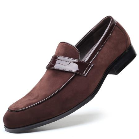 Låga Lägenheter För Män Slip On Casual Sko