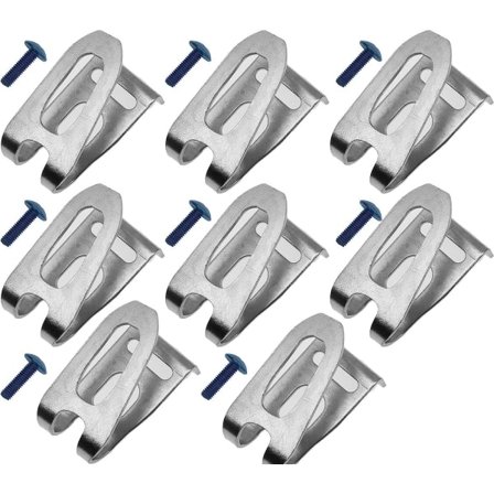 8 stk. bæltekrog med skrue til Makita 346449-3 324705-1 346034-2