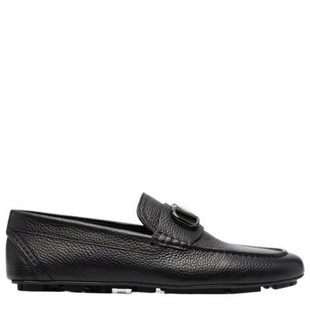 Valentino Garavani Loafers svart, Herr, Herr, Storlek: 42 EU