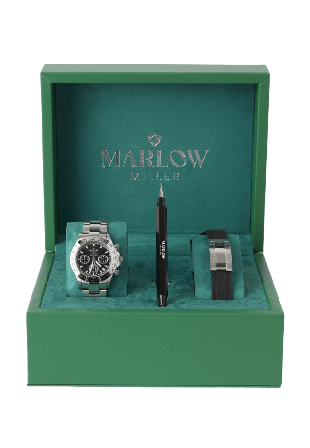 Marlow Miller Klocka i rostfritt stål WS8275 Klockor Unisex Silver ONESIZE