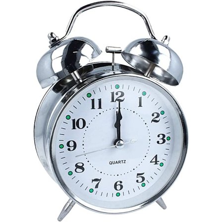 Kelloherätyskello, Yöpöytäkello, jossa on kaksoiskello, Klassinen A