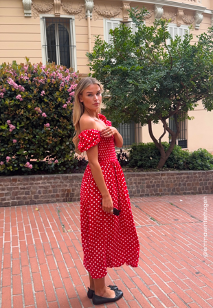 BUBBLEROOM Smock Viscose Dress Klær