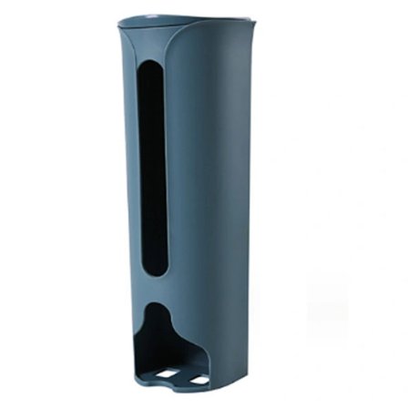 Muovipussiteline ruokakasseille, muovipussien annostelija, keittiön järjestäjä, helppo seinäasennus