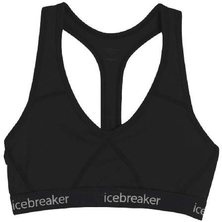 Icebreaker Women's Sprite Racerback Bra Women undergarment Black XL