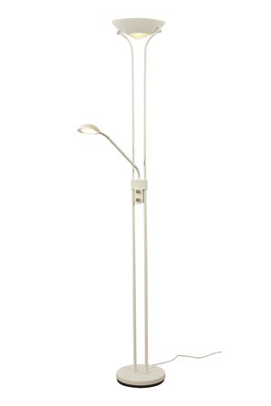 Aneta Lighting NICE gulvuplight, hvit, LED, dimmers