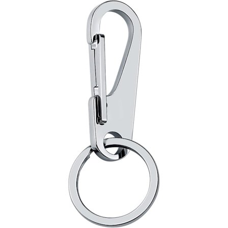 Avainrengas, avaimenperän pidike miehille ja naisille, yleisavainrenkaan koukku pikalukituksella, ruostumattomasta teräksestä valmistettu auton 