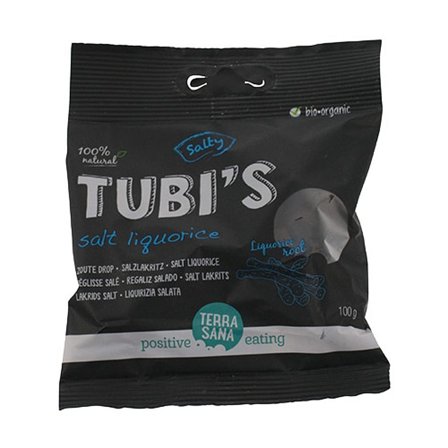 3 for 2 - Biogan Lakrids skåret salt Ø 100 g, Helse & Madvarer, Snacks, Lakrids & Vingummi