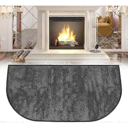 Uudet mallit Tulenkestävä matto takan edessä, palosuojaava takkamatto, puoliympyrän muotoinen palosuojausmatto, palosuojausmatto takalle