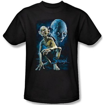 Sagan om ringen - Smeagol/gollum T-shirt herr