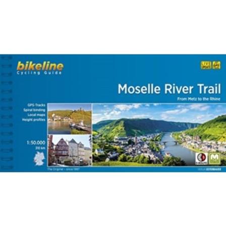 Moselle River Trail from Metz to the Rhine (bok, spiral, eng)