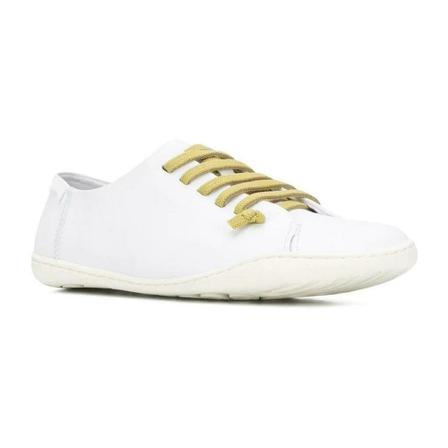 Camper white casual closed flats Hvid, Dame Sneakers, Størrelse: 40 EU