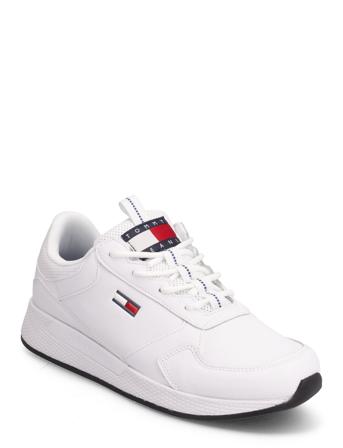 Tommy Jeans Flexi Runner Lave Sneakers Hvit Tommy Hilfiger*Betinget Tilbud