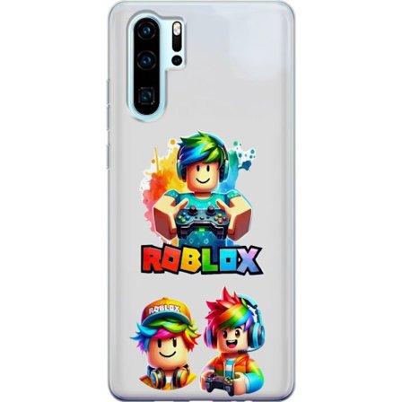 Yhteensopiva Puhelinkuori Huawei Huawei P30 Pro Roblox Sateenkaari Pelaajan Muotoilu