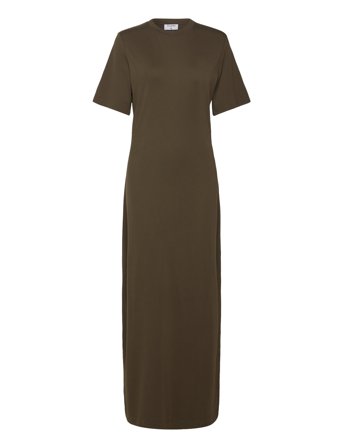 Long T-Shirt Dress Green Filippa K