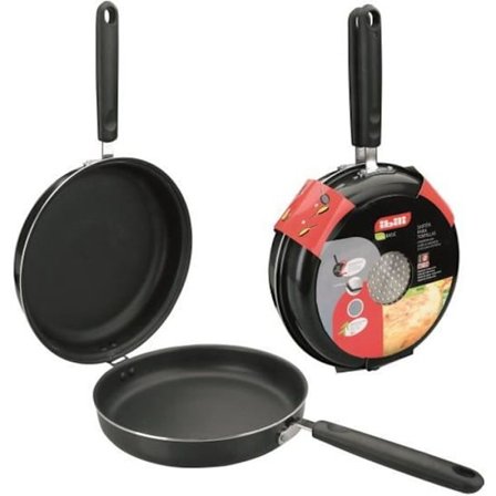 Omelettpanna - Ibili - 405914 - Aluminium 14 cm - Non-stick - Alla värmekällor