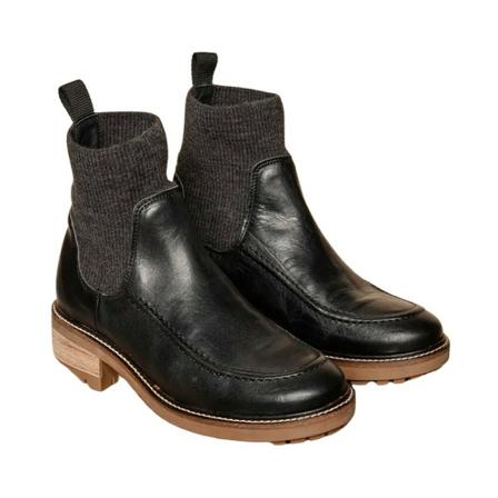 MOS Mosh Stockholm Hi Boot Sort, Dame Støvler, Størrelse: 36 EU