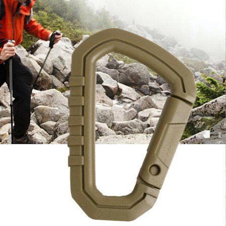 Taktisk karbinhake Clip Snap Hook D-Ring Cadet Outdoor - high quality