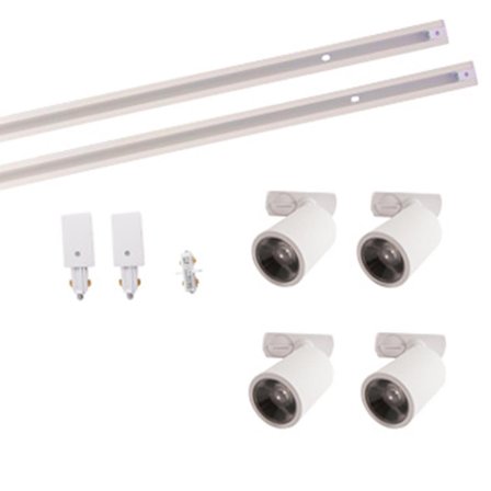 Vinga Ljus Mini Rulle Spotlight 4 x 8 W, 3000 K, Belysning