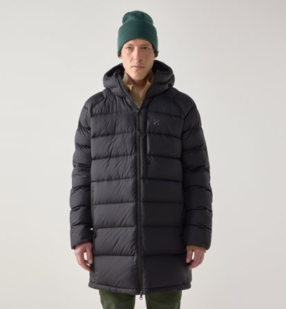 Haglöfs Rosson Down Parka Men True Black - HerreL