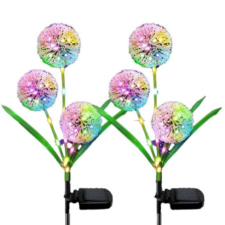 Solcelledrevet Mælkebøtte Havebelysning: Udendørs Dekoration