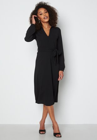 Happy Holly Londyn shirt dress Black Klær