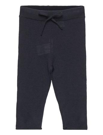 Baby Straight Pants Baby Trousers Marineblå FUB