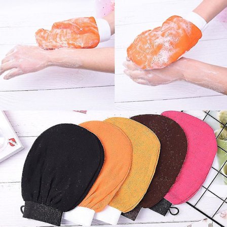 Badskrubbhandske Kropp Ansikts Peeling Dusch Massagevante Skumresistent Hudtvätt Rengöringsverktyg Badrumstillbehör