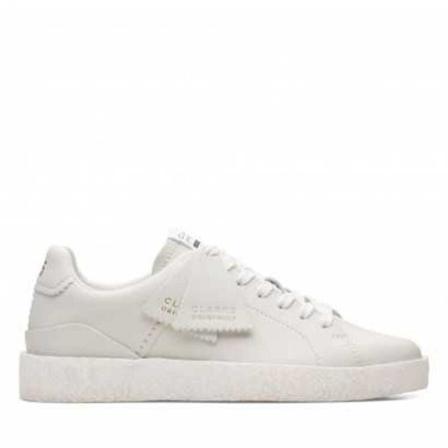 Clarks Sneakers Hvid, Dame, Størrelse: 41 EU