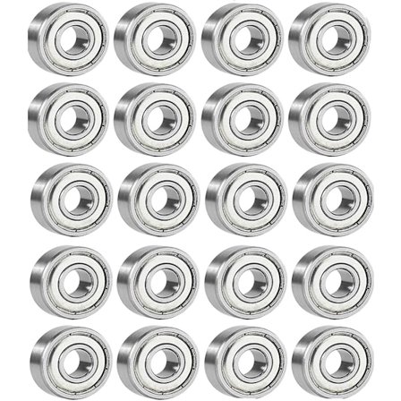 Skateboard Kuglelejer Lejer 608zz 20stk Kuglelejer Stål Leje Skateboard Radial Kugleleje Kuglelejer