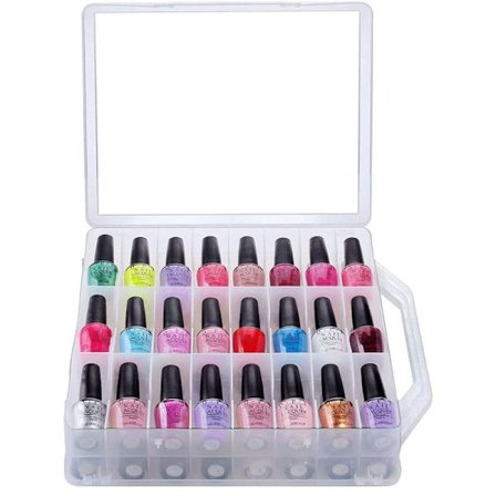 Nagellacks Universal Organizer - förvaring med 48 fack