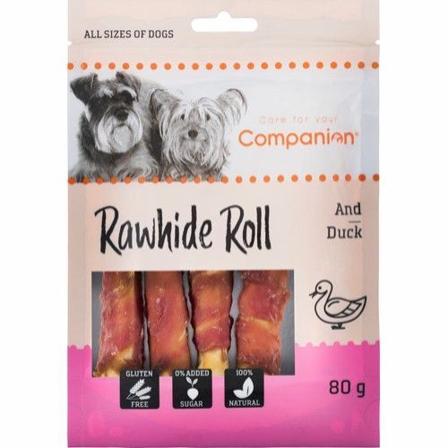 Companion Duck roll 80g, Hund, Hundesnacks