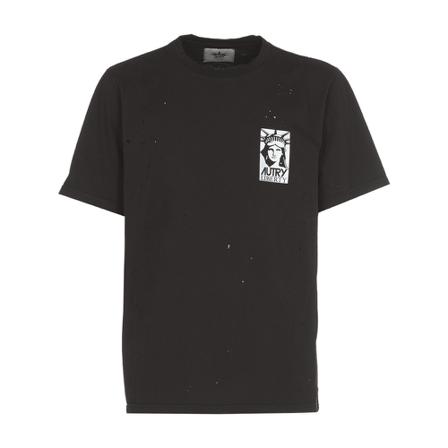 Autry, T-shirt Czarny, Mężczyzna, Rozmiar: XL