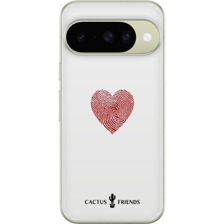 Kompatibelt Mobildeksel til Google Google Pixel 10 Cactus and Friends - Fingerprint Love