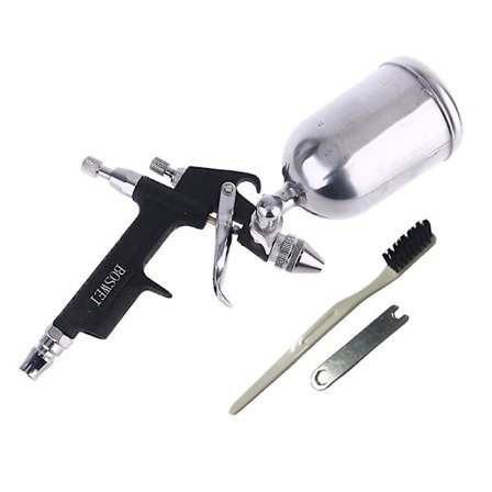 K-3 Professionell Pneumatisk Airbrush Färgspruta Bil Auto Möbel Målning Spruta Gravitationsmatningsverktyg