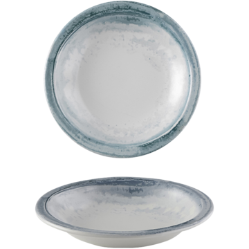 TALLRIK DJUP FINCA BLÅ 21CM