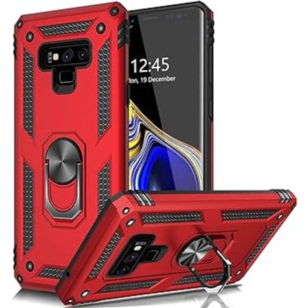 Samsung Galaxy Note 9 -puhelimen kotelo, sotilasluokan iskunkestävä suojakotelo, 15 jalan pudotustestisuojakotelo, magneettisella tuella ja 