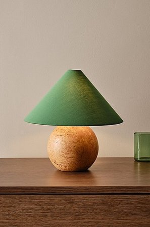 Jotex - Lampskärm ø 30 Cm Grön SCILLA - Köp Lampskärmar hos Jotex