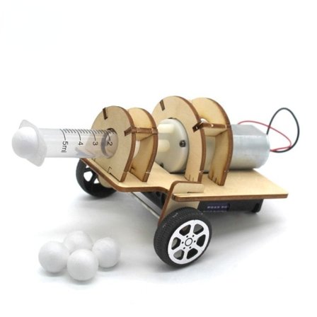 Luft kanon modell nr 1 gör-det-själv barn's kul vetenskap experiment leksak teknik liten produktion