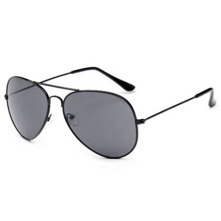 Solglasögon Pilot Svart Glas