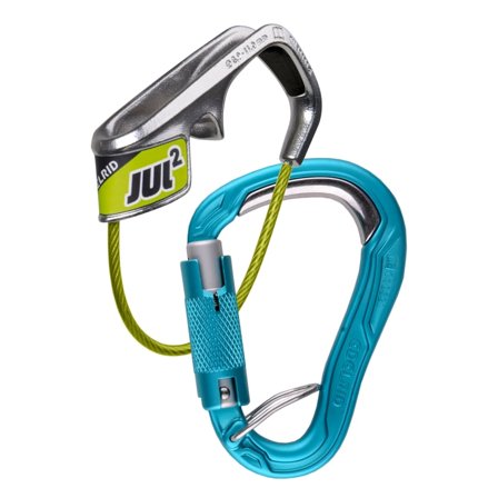 Edelrid Jul 2 Belay Kit Bulletproof Triple Mountaineering equipment Blue OneSize