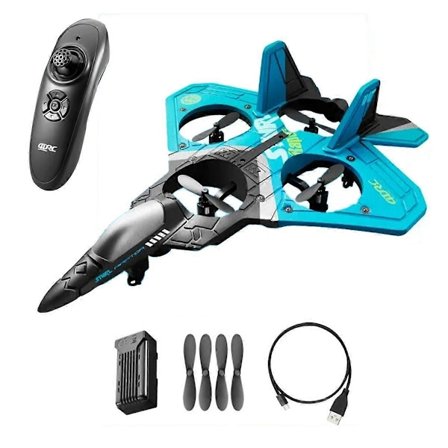 RC Fjernstyret Flyvemaskine 2.4G Fjernstyret Jagerfly Hobby Fly Svævefly EPP Skum Legetøj RC Drone Børnegave-A