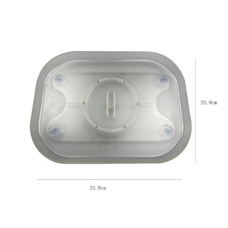 Kjøleskap Dreieskive Organizer Roterende oppbevaringsbrett 1 1