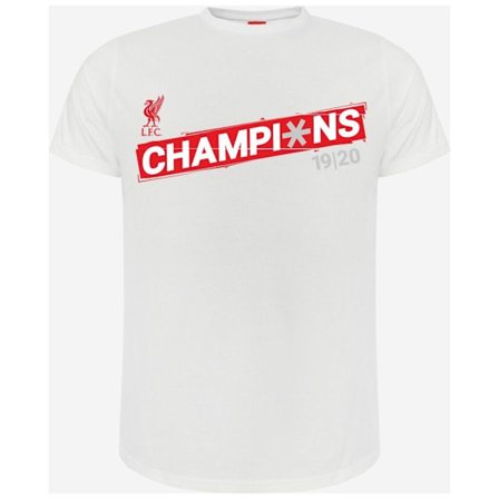 Liverpool T-shirt League Champions Asterisk Hvid