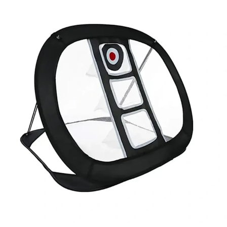 Golf Chipping Net, Starkt Stabilt Pop Up X-format Golfnet til Indendørs/Udendørs/Baghave Nøjagtighed og Svingtræning
