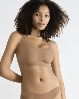 Sloggi ZERO Feel 2.0 Top Mellem brun - 2XL